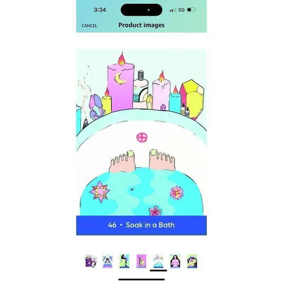 NEW The Sacred Self-Care Oracle: A 55-Card Deck and Guidebook - Picture 5 of 5